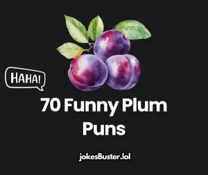 70 Funny Plum Puns